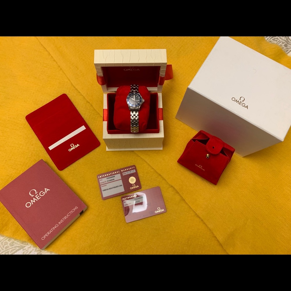 AUTHENTIC women’s Omega watch